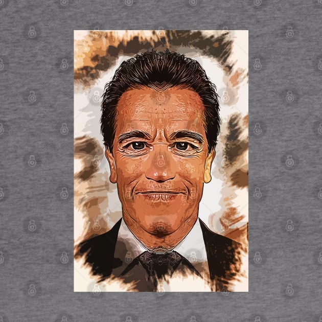 Arnold Schwarzenegger - Caricature by Naumovski